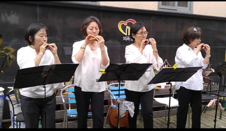 엔젤스 오카리나 공연